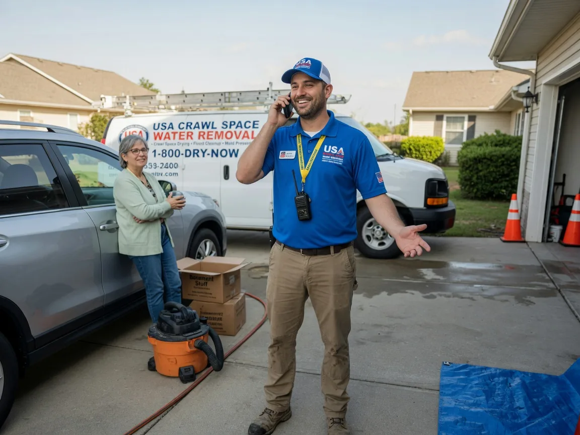 Crawl Space Water Removal Alma Center, WI FAQs